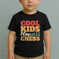 Cool Play Chess Player Chess Board Chess Lovers Toddler T-Shirt thumb 2