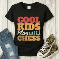 Cool Play Chess Player Chess Board Chess Lovers Women's T-Shirt thumb 3