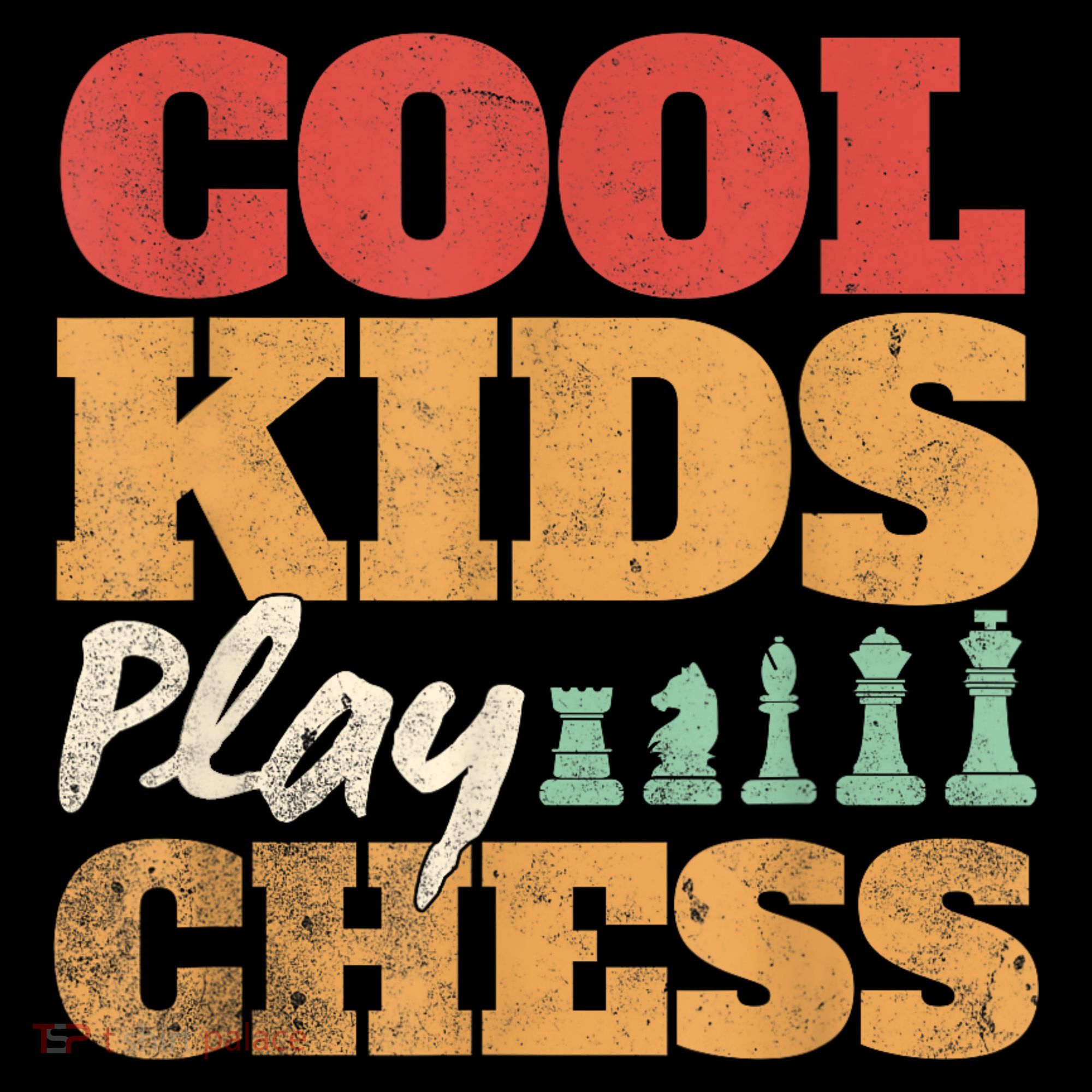 Cool Play Chess Player Chess Board Chess Lovers Kids Long Sleeve Shirt