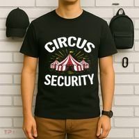 Circus Party Circus Security T-Shirt thumb 6