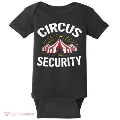 Circus Party Circus Security Baby Bodysuit
