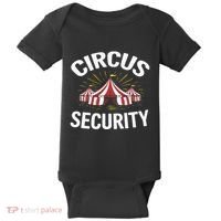 Circus Party Circus Security Baby Bodysuit thumb 0