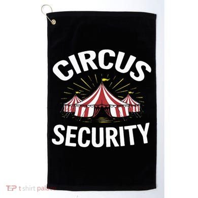 Circus Party Circus Security Golf Towel
