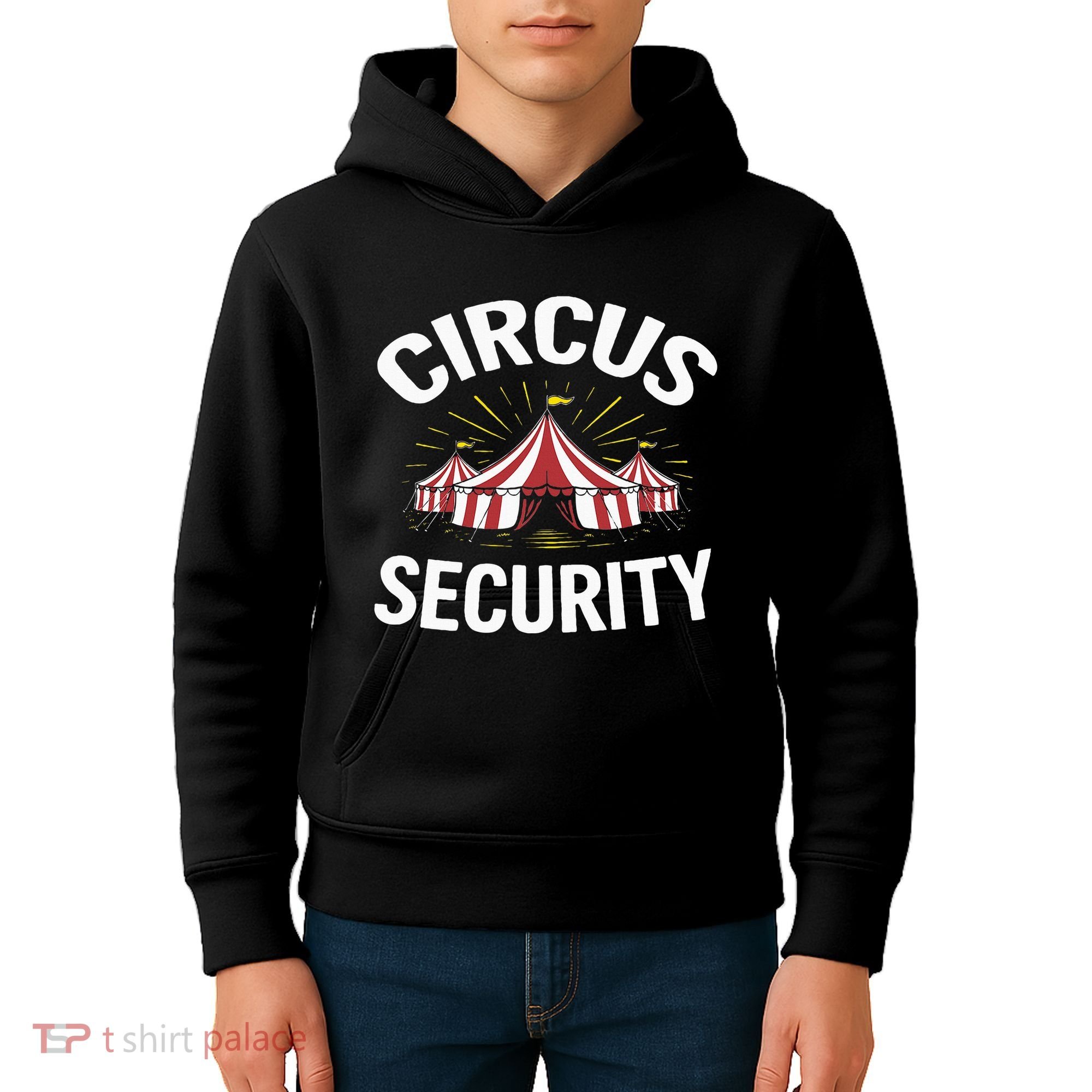 Circus Party Circus Security Kids Hoodie