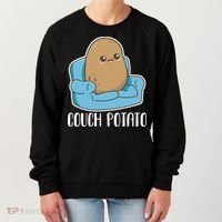 Couch Potato Cute Kawaii Funny Potato Women's Sweatshirt thumb 0