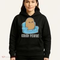 Couch Potato Cute Kawaii Funny Potato Hoodie thumb 5