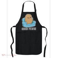 Couch Potato Cute Kawaii Funny Potato Apron thumb 0