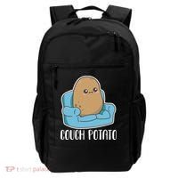 Couch Potato Cute Kawaii Funny Potato Backpack thumb 0