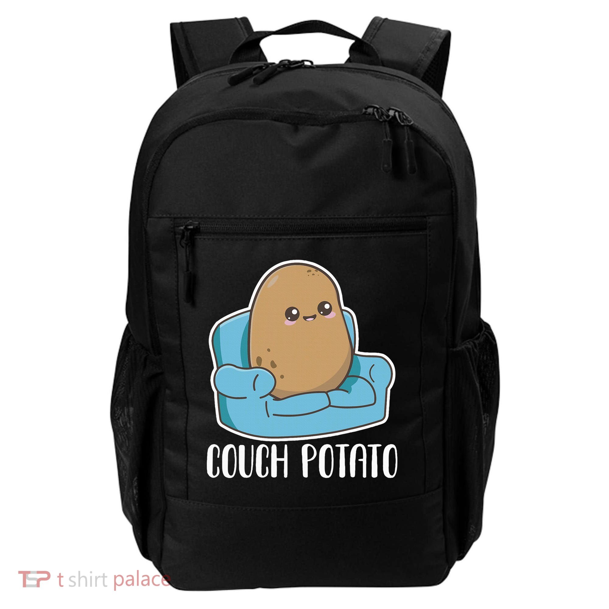 Couch Potato Cute Kawaii Funny Potato Backpack