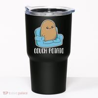 Couch Potato Cute Kawaii Funny Potato Tumbler thumb 0