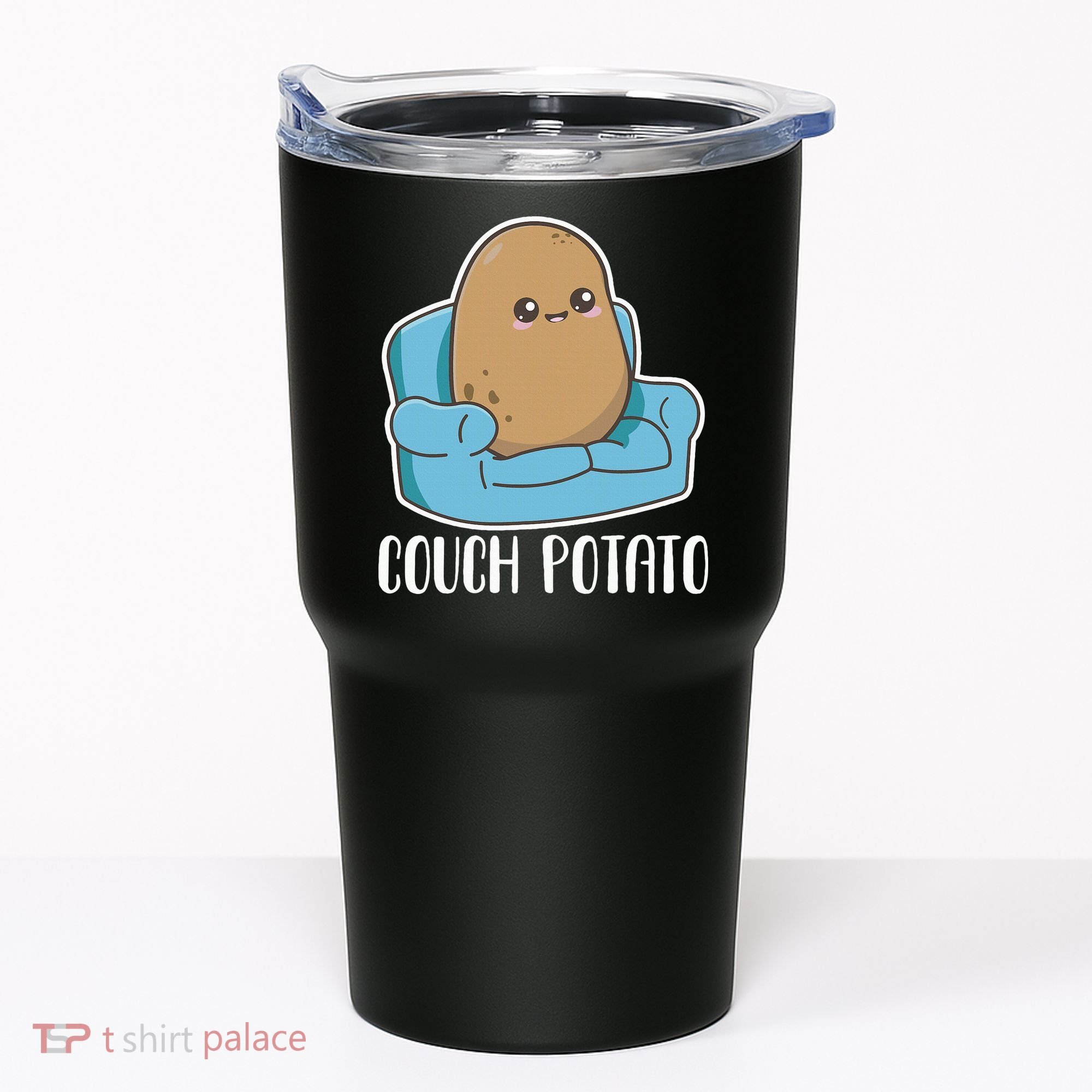 Couch Potato Cute Kawaii Funny Potato Tumbler