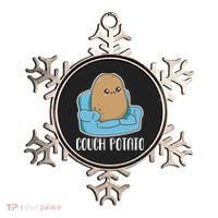 Couch Potato Cute Kawaii Funny Potato Ornament thumb 0