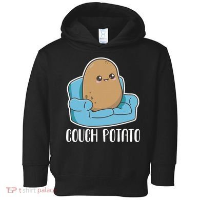 Couch Potato Cute Kawaii Funny Potato Toddler Hoodie