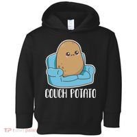 Couch Potato Cute Kawaii Funny Potato Toddler Hoodie thumb 0