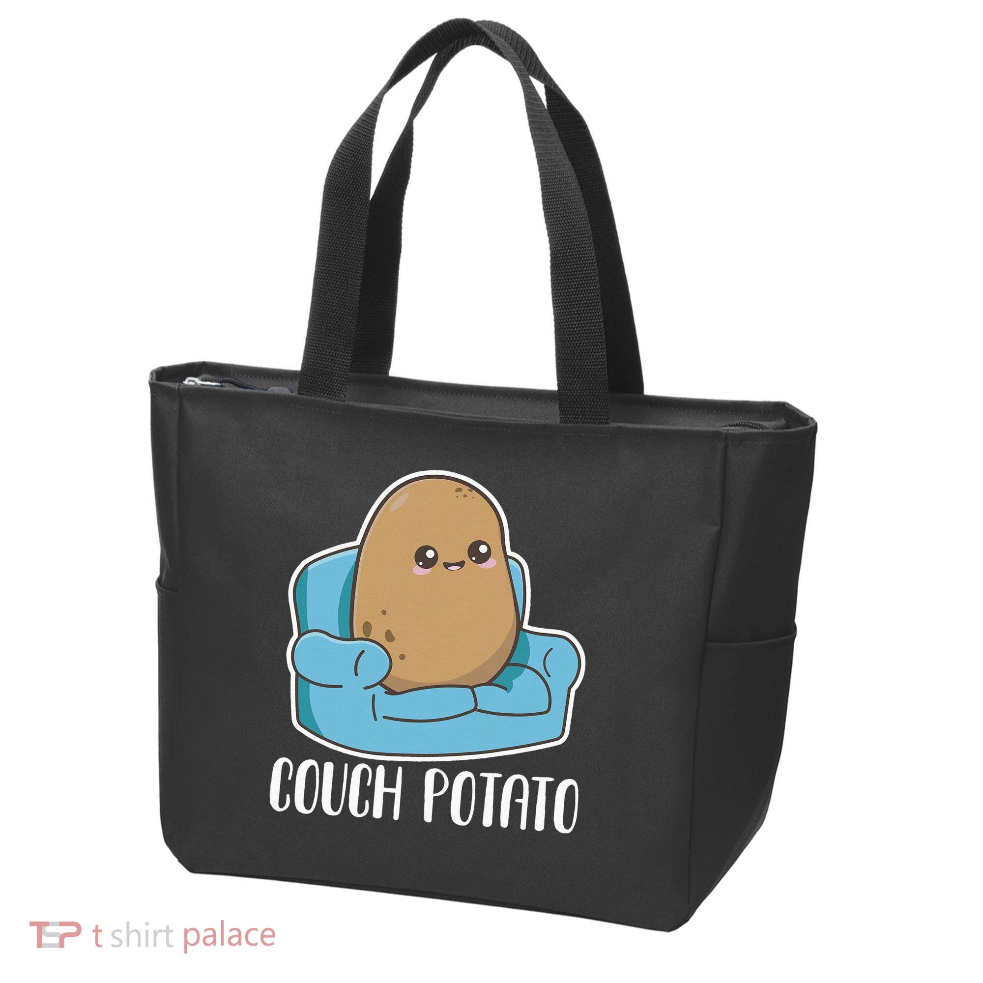 Couch Potato Cute Kawaii Funny Potato Tote Bag