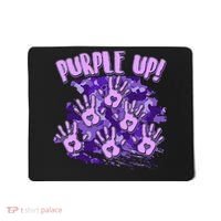 Cool Purple Camouflage Camo Hand Prints Mousepad thumb 0