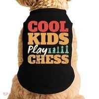 Cool Play Chess Player Chess Board Chess Lovers Doggie Tank thumb 0