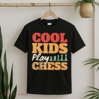 Cool Play Chess Player Chess Board Chess Lovers T-Shirt thumb 2