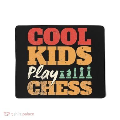 Cool Play Chess Player Chess Board Chess Lovers Mousepad