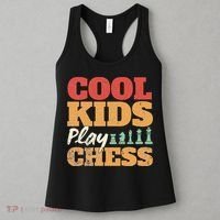 Cool Play Chess Player Chess Board Chess Lovers Women's Tank Top thumb 3