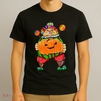 Clown Pumpkin Creepy Halloween T-Shirt thumb 3