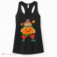 Clown Pumpkin Creepy Halloween Women's Tank Top thumb 0