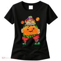 Clown Pumpkin Creepy Halloween Women's T-Shirt thumb 0