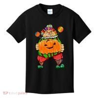 Clown Pumpkin Creepy Halloween Kids T-Shirt thumb 0