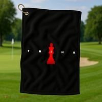 Chess Player Golf Towel thumb 1