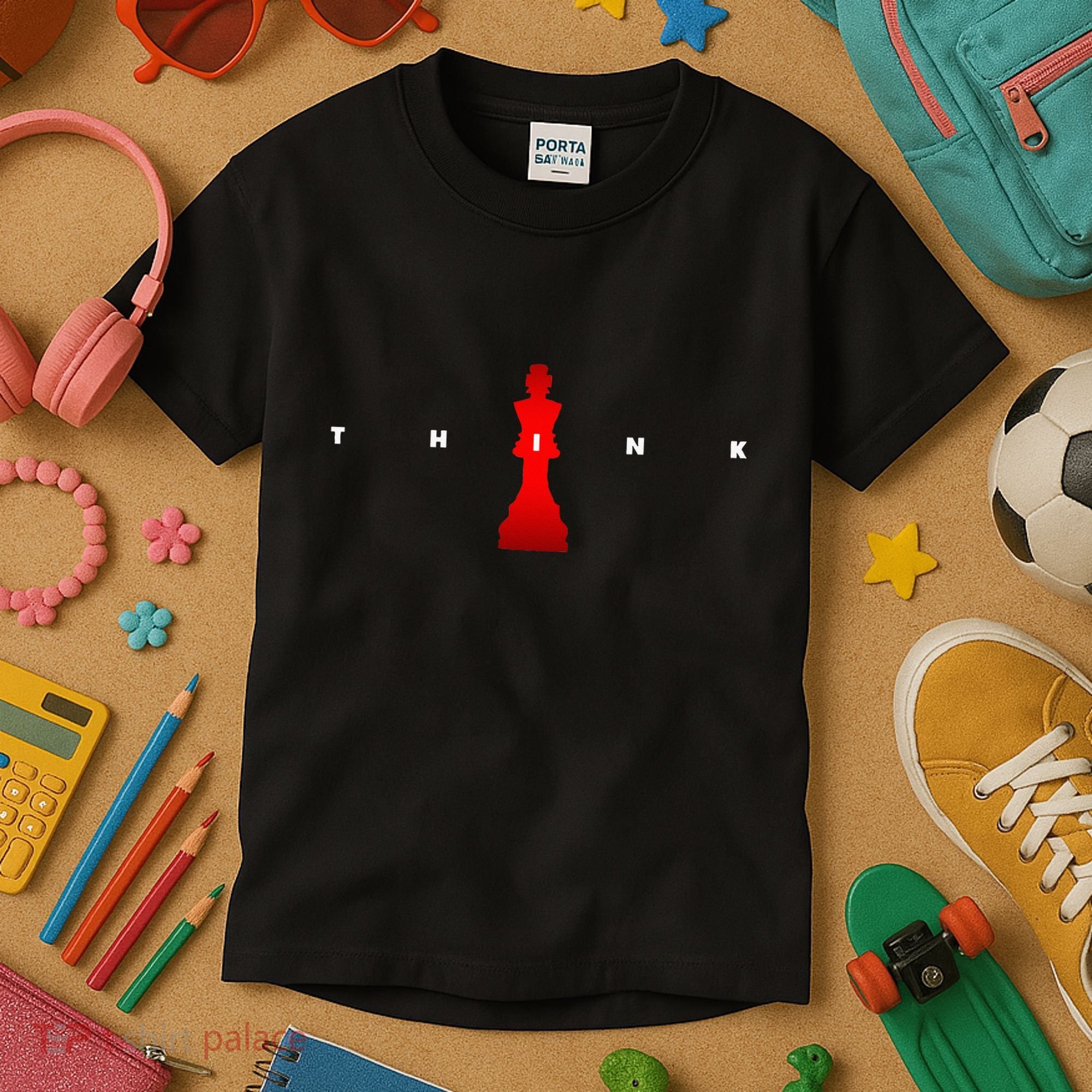 Chess Player Kids T-Shirt
