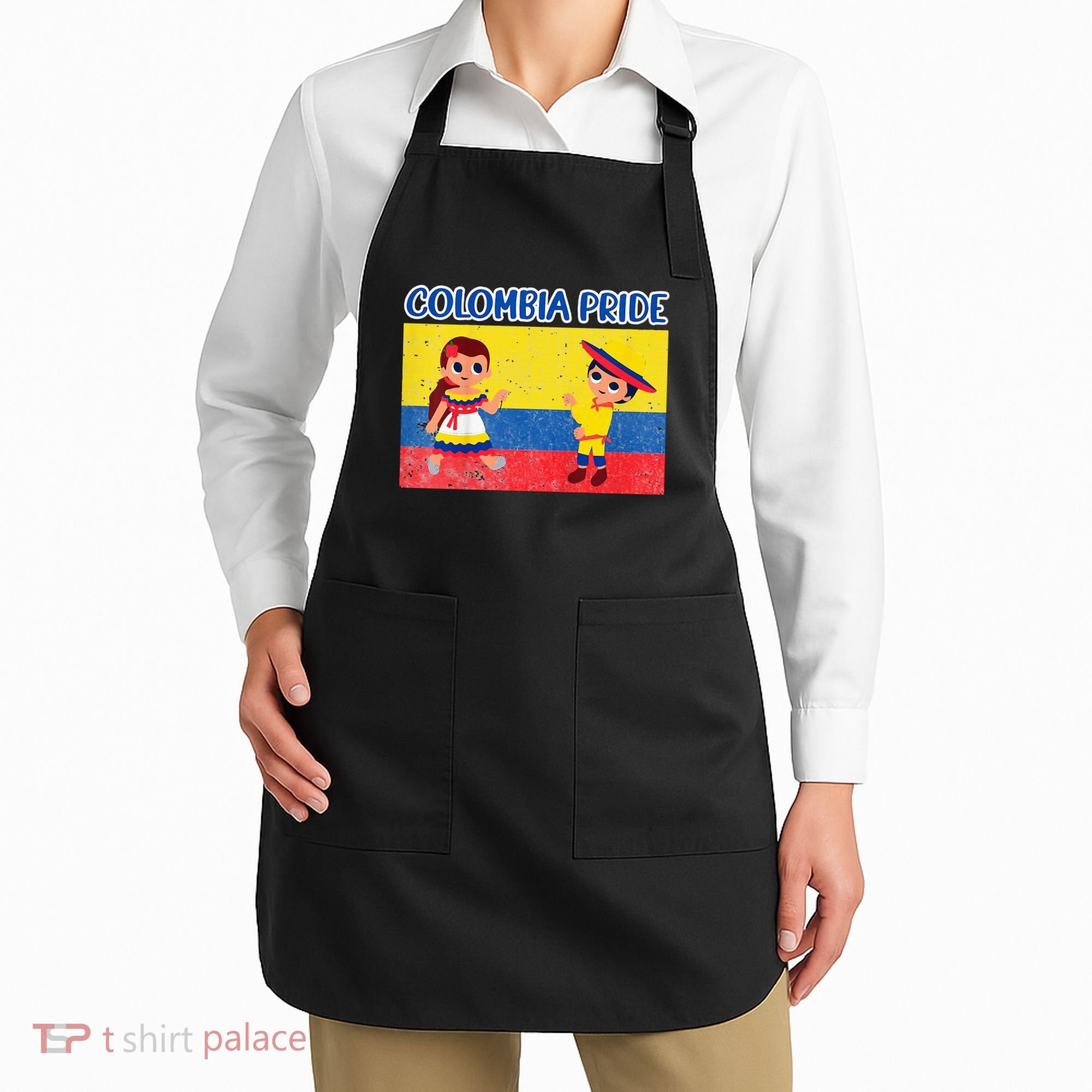 Colombian Pride Colombia Flag Apron