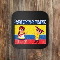 Colombian Pride Colombia Flag Coaster thumb 0