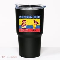 Colombian Pride Colombia Flag Tumbler thumb 0