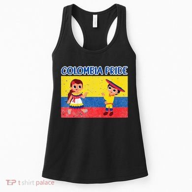 Colombian Pride Colombia Flag Women's Tank Top