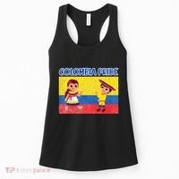 Colombian Pride Colombia Flag Women's Tank Top thumb 0