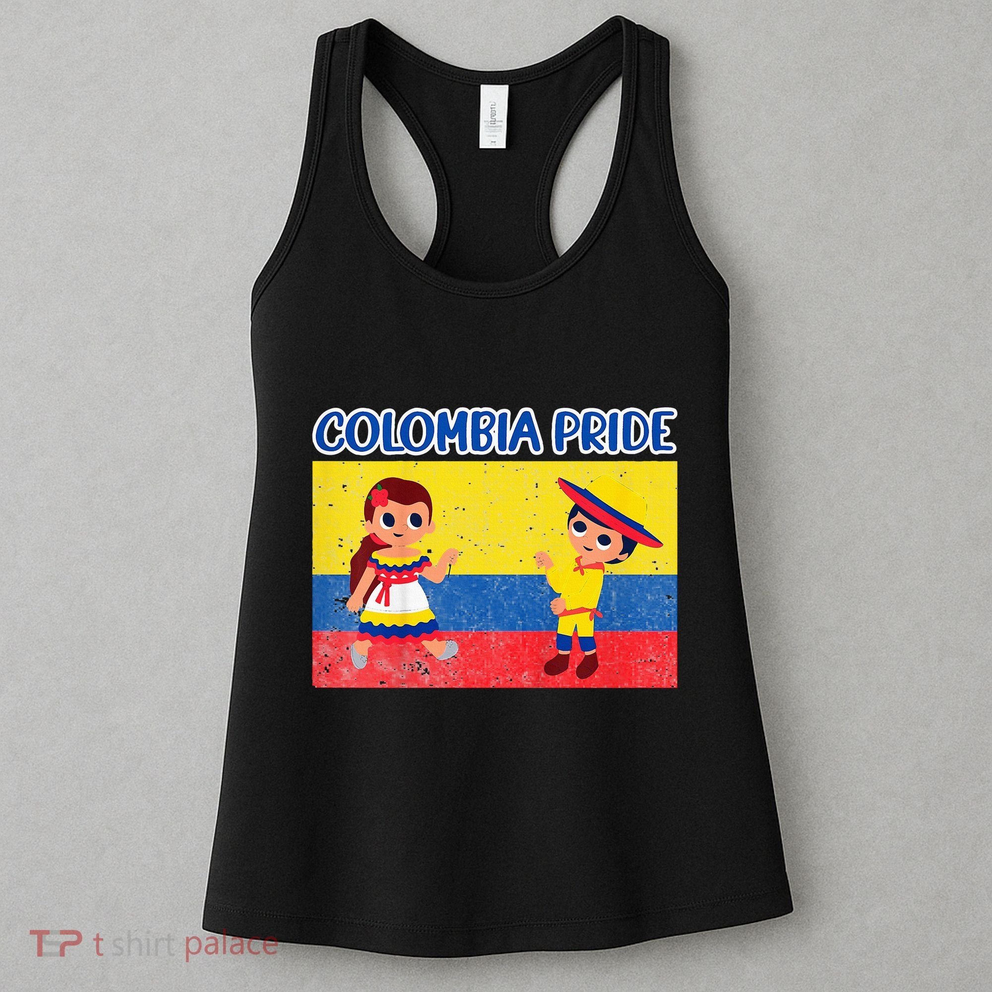 Colombian Pride Colombia Flag Women's Tank Top