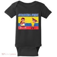Colombian Pride Colombia Flag Baby Bodysuit thumb 0