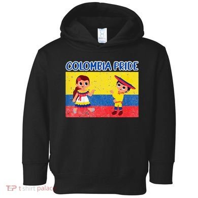 Colombian Pride Colombia Flag Toddler Hoodie