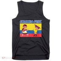 Colombian Pride Colombia Flag Tank Top thumb 0