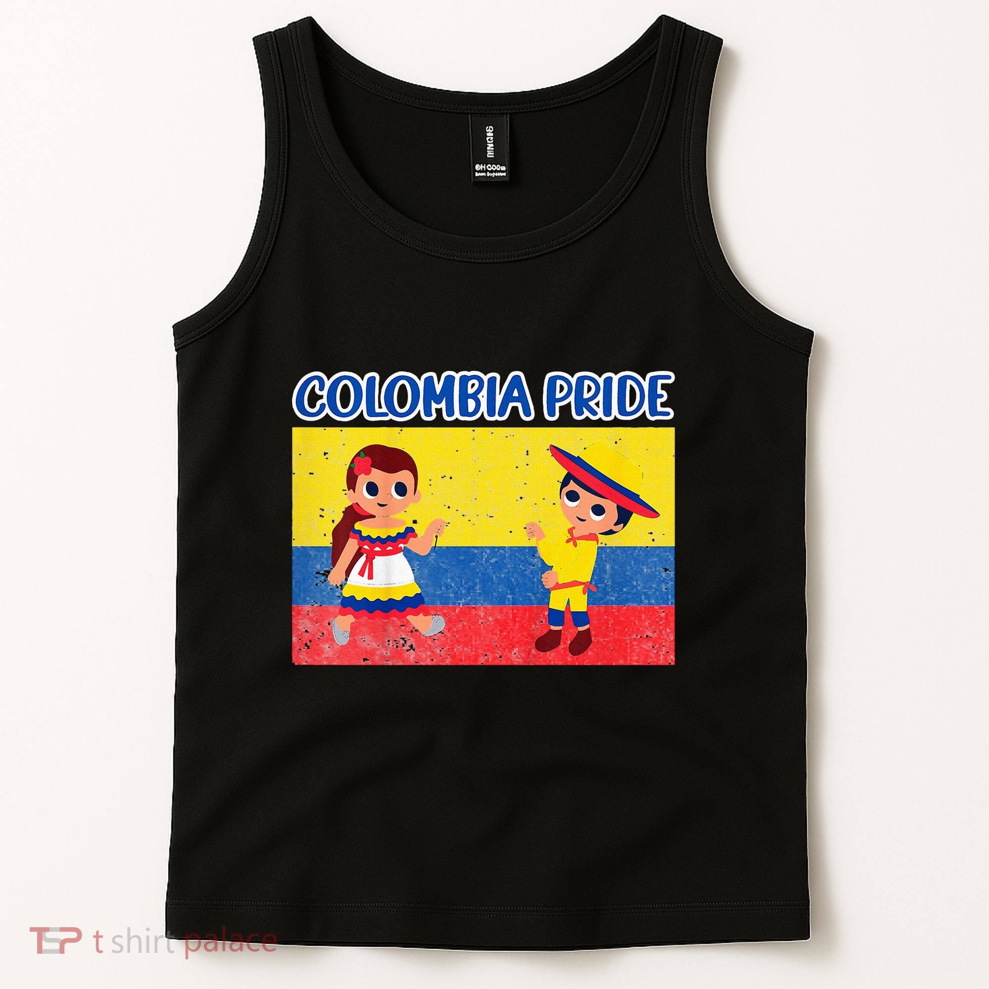 Colombian Pride Colombia Flag Tank Top