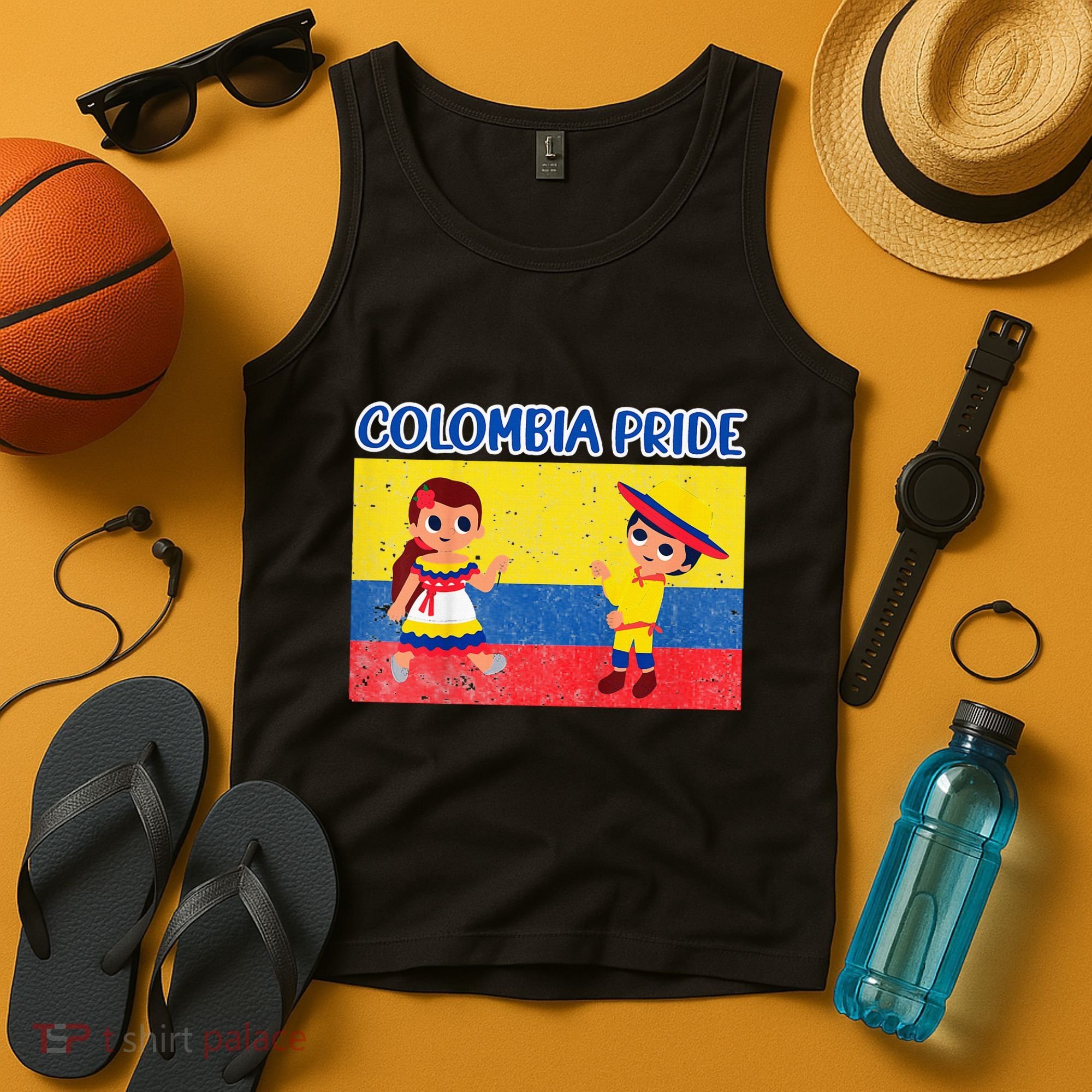 Colombian Pride Colombia Flag Tank Top