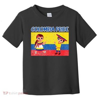 Colombian Pride Colombia Flag Toddler T-Shirt