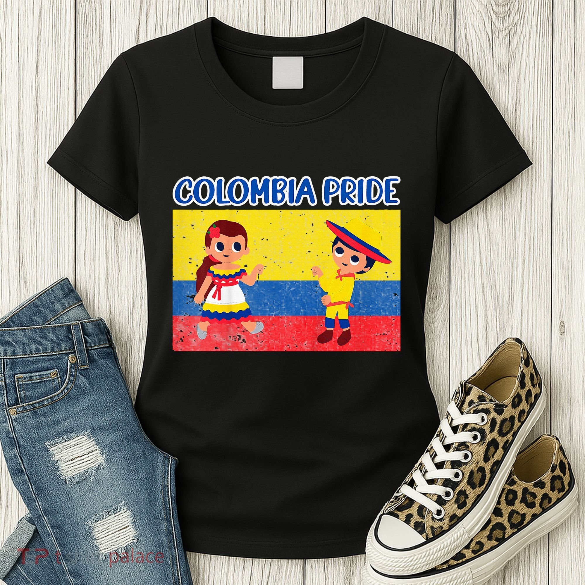Colombian Pride Colombia Flag Women's T-Shirt