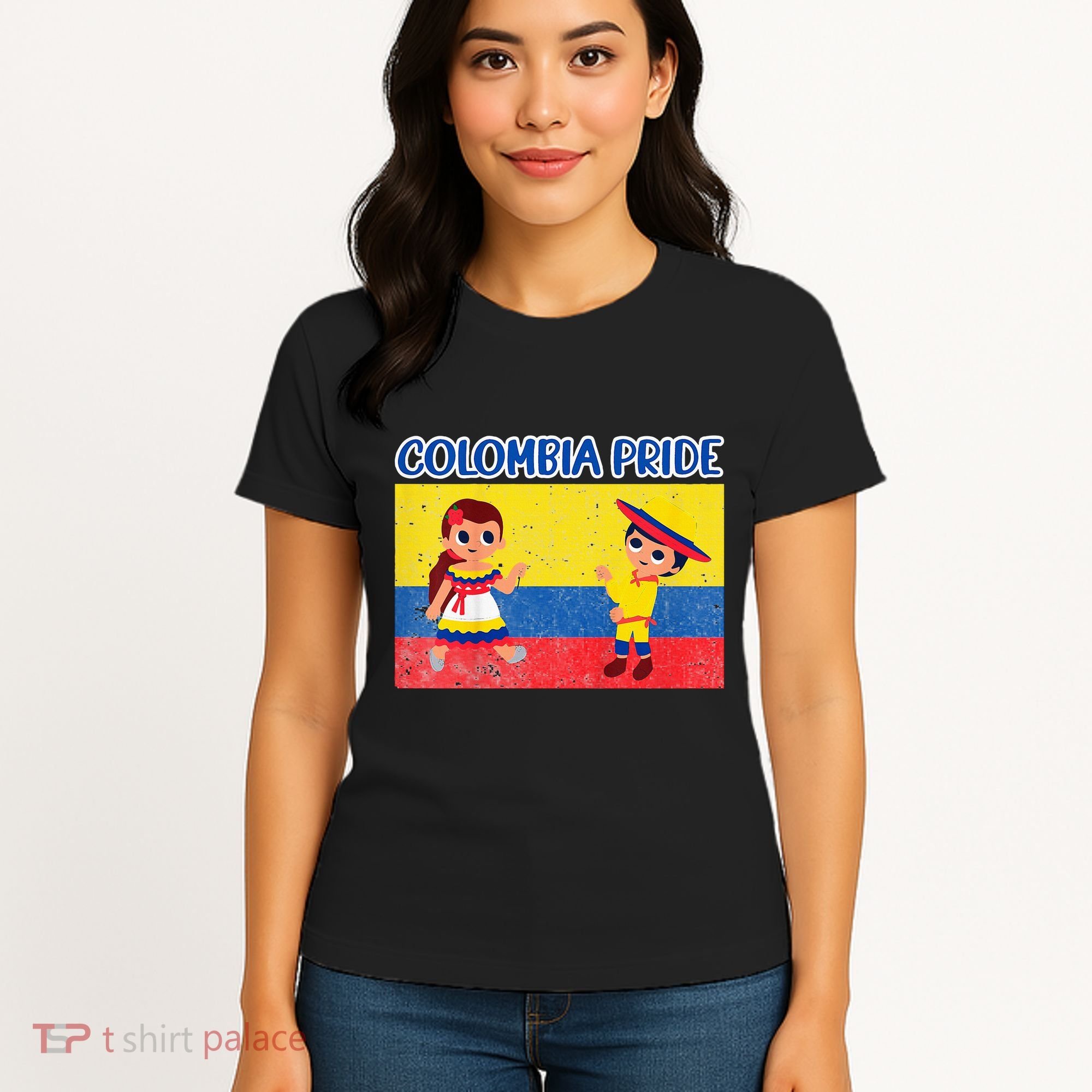 Colombian Pride Colombia Flag Women's T-Shirt