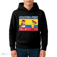 Colombian Pride Colombia Flag Kids Hoodie thumb 4