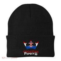 Croatian Princess Crown Croatia Croatian Flag Croatian Pride Beanie thumb 0