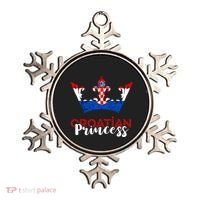 Croatian Princess Crown Croatia Croatian Flag Croatian Pride Ornament thumb 0