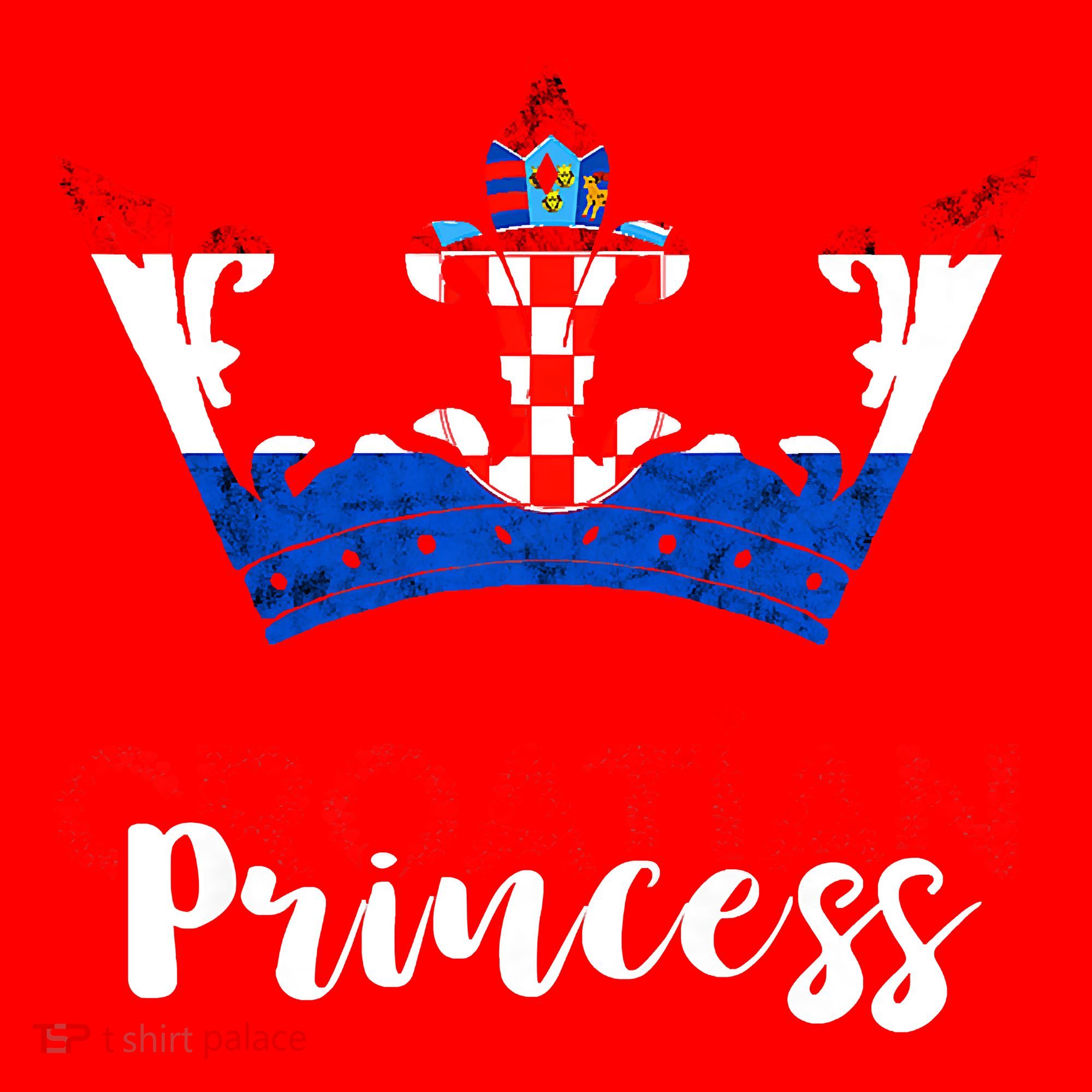 Croatian Princess Crown Croatia Croatian Flag Croatian Pride Santa Hat