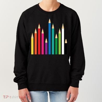 Colored Pencils Women's Sweatshirt