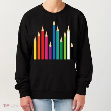 Colored Pencils Women's Sweatshirt